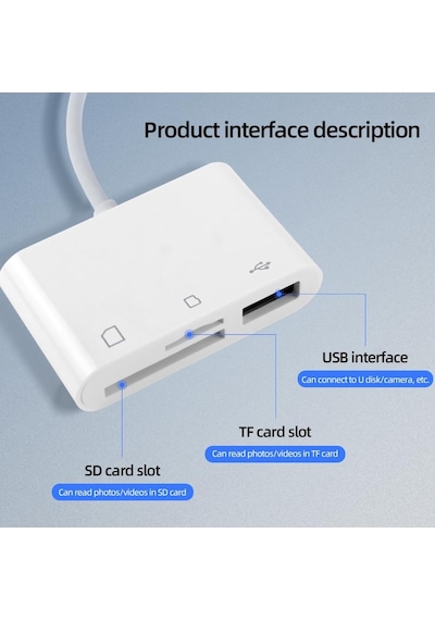 Jms 3 İn 1 Type C - Usb Kart Okuyucu
