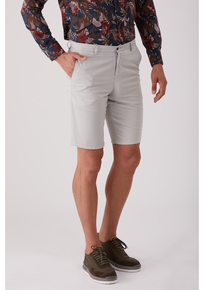 Dufy Açık Gri Erkek Regular Fit Short - 86812 Açık Gri