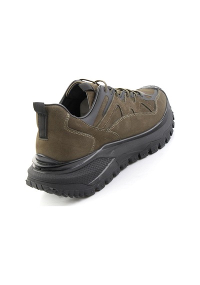 Bambi Haki Nubuk Hakiki Deri Erkek Sneaker E01018272101