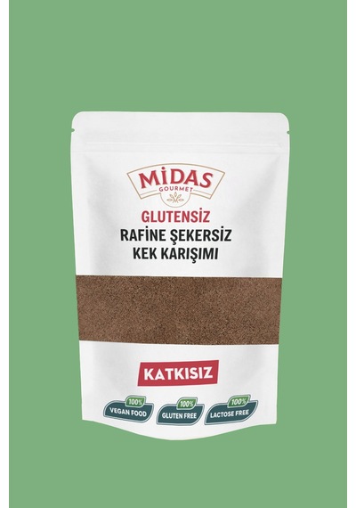 Glutensiz Rafine Şekersiz Kek Karışımı 250 Gr Sağlıklı Ev Yapımı Kek