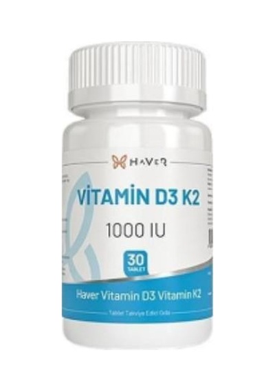 Haver Vitamin D3K2 30 Tablet