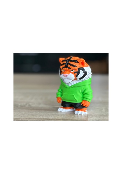 Kapüşonlu Kaplan Figürü 10cm