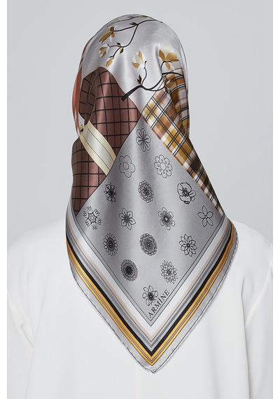 Armine İpek Eşarp 8303d Twill -37