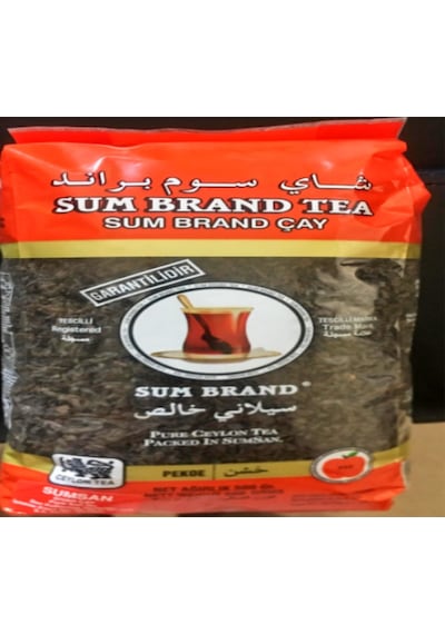 Sum Brand Pekoe Şeffaf Poşet Siyah İthal Çay 250 G