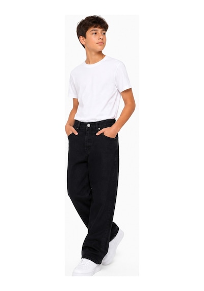 İrem Çocuk Giyim Erkek Çocuk Baggy Model Fermuar Kapamalı Bel Lastik Ayarlamalı Siyah Renk Kot Pantolon Siyah İrem Çocuk Giyim Erkek Çocuk Baggy Model Fermuar Kapamalı Bel Lastik Ayarlamalı Siyah Renk Kot Pantolon Siyah