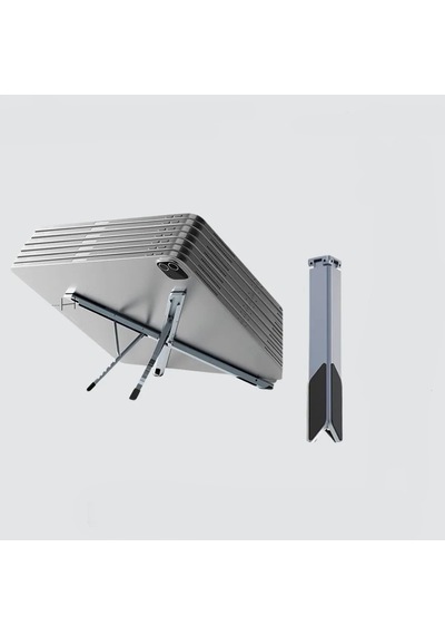 Jmary Ms-97 Alüminyum Ayarlanabilir Katlanabilir Tablet Ve Laptop Standı Siyah