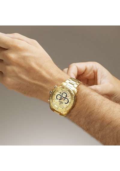 Festına F20684/1 Tımeless Chronograph Erkek Kol Saati Altın