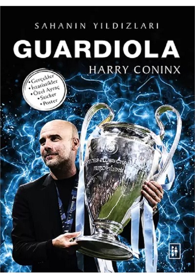 Sahanın Yıldızları Ronaldo - Messi - İcardi Poster Sticker Futbolcu Kartı Hediyeli Toplam 7 Kitap