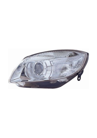Ön Sol Far Lambası Mercekli Skoda Fabia Roomster 2007-2010 (Depo)