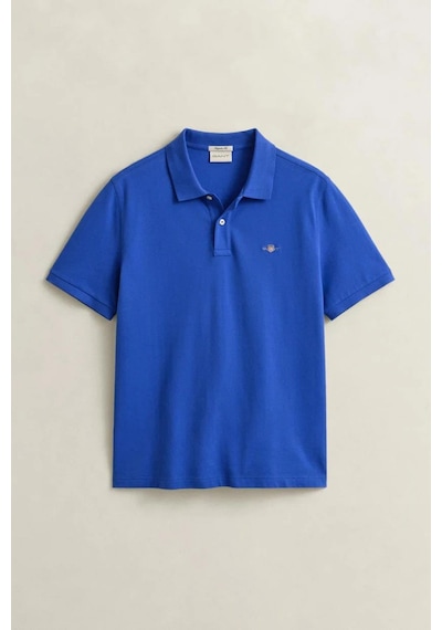 Gant Erkek Mavi Regular Fit Logolu Polo Yaka T-shirt-14705