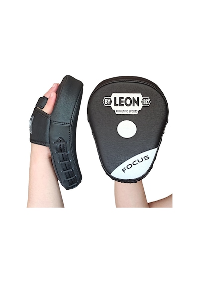 Leon Focus Boks El Lapası Ellik Siyah Beyaz Beyaz - Siyah