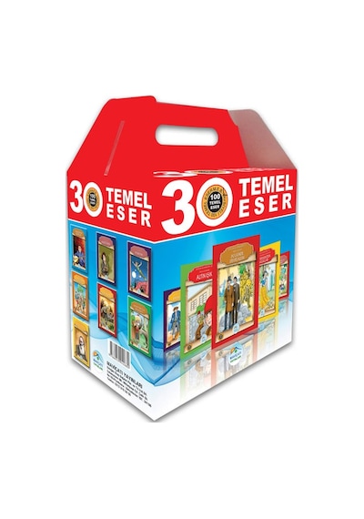 Dünya Çocuk Klasikleri 100 Temel Eser 30 Kitap Seti 4 5 6 Sınıf