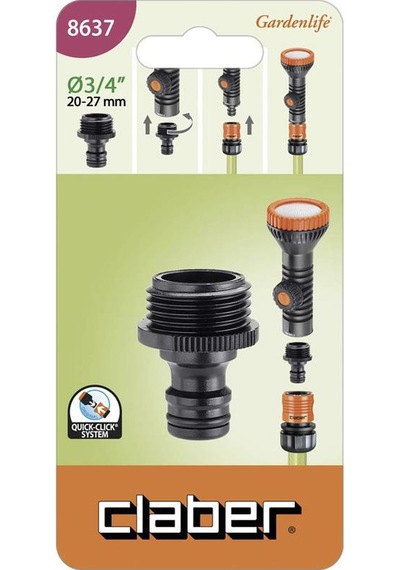 Hortum Bağlantısı 3/4" 8637