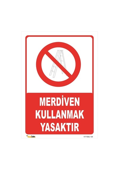 MERDİVEN KULLANMAK YASAKTIR