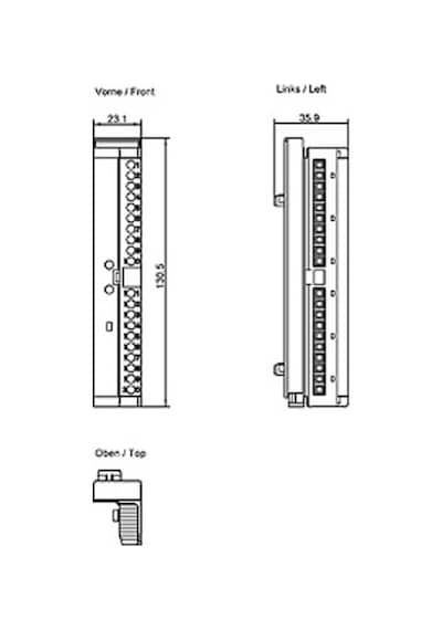 Sımatıc S7-300, Front Connector ( 6Es7 392-1Aj00-0Aa0 ) (535140907)