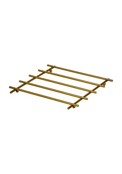 Edora Home 4'lü Gold Servis Sunum Seti, Peçetelik, Kağıt Havluluk, Ekmeklik, Nihale - Metal Paslanmaz