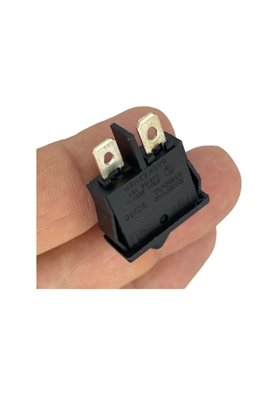 Ic-117a Mini Dar Işıksız Anahtar On-off 2p