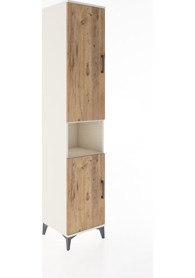 Hyperion Dolap 5 Raflı 2 Kapaklı 44x44x221 Aytaşı-çam Aytaşı