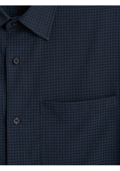 Lcw Vision Lacivert Regular Fit Kareli Erkek Gömlek