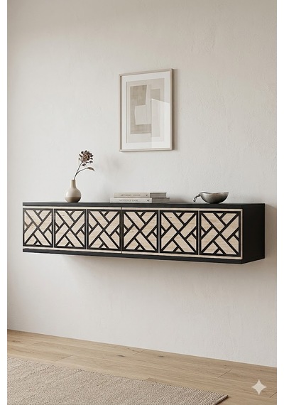 Da1238ats Arex Dresuar , Antre Hol Rafı Antrasit-traverten-silver 120cm Da1238ats Arex Dresuar , Antre Hol Rafı Antrasit-traverten-silver 120cm