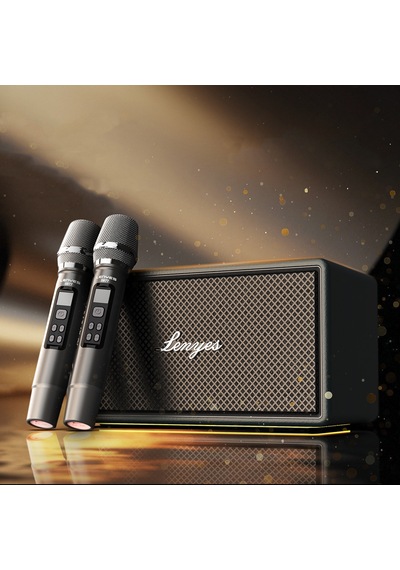 Lenyes S877 Serisi Rgb Işıklı Su Geçirmez Çift Mikrofonlu Tws Bluetooth Hoparlör Speaker V5.3 200w