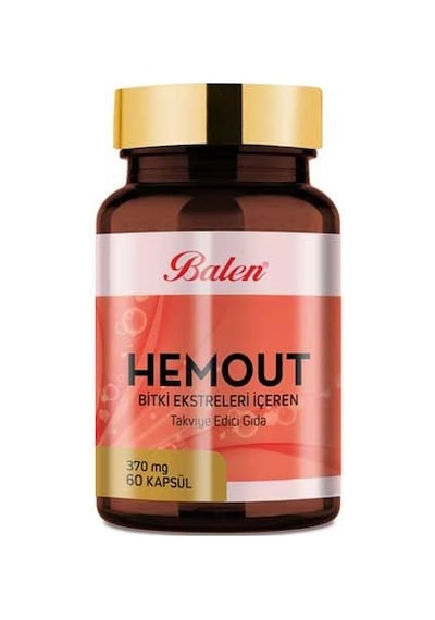 Balen Hemout Bitki Ekstreleri Içeren Kapsül 60 Kapsül 370 MG