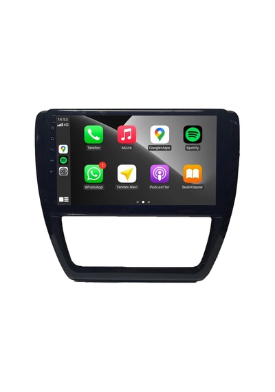 Navigate Volkswagen Jetta Android Carplay Multimedya 2016-2021 4gb Ram + 64gb Hafıza + 8 Çekirdek