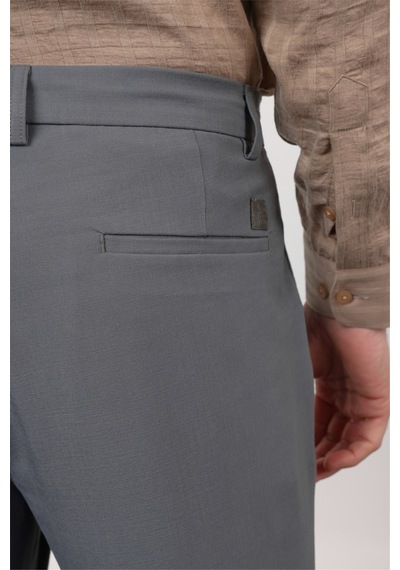 İmza Füme Yan Cep Comfort Fit Esnek Chino Pantolon 1003260171