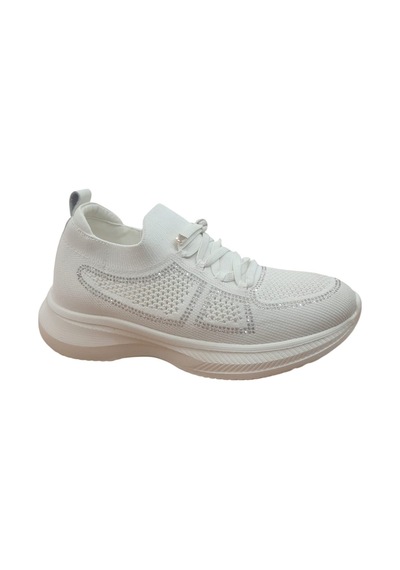 Guja 25y308 Bej Kadın Taş Detaylı Sneaker