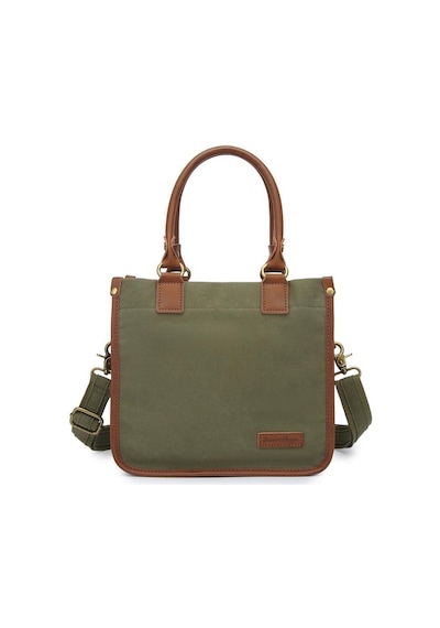 Kanvas Kumaş Kadın Çantası Elden Tutmalı Smart Bags 1333 Haki