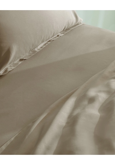 Madame Coco Crep King Size %100 Pamuk Düz Nevresim Takımı - Bej 8684427192092 Ekru