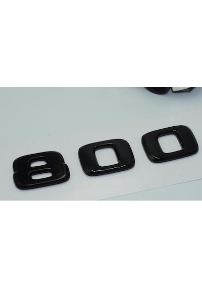 Dk Benz 800 Brabus Bagaj Siyah Abs 3m 3d Yazı Logo