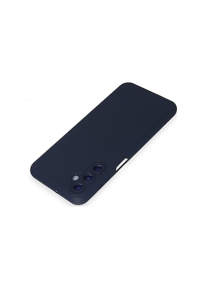 Samsung Galaxy Uyumlu M34 5g Kılıf Nano İçi Kadife Silikon - Lacivert Bz8683140642655