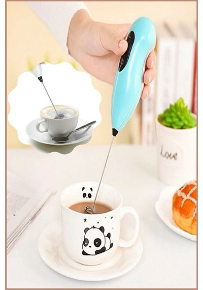 Mini Mikser Kahve Süt Köpürtücü Karıştırıcı Cappucino Mixer Plastik Diğer