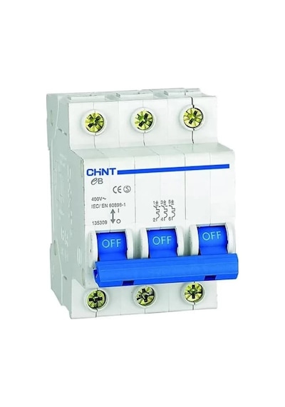 Chint Trizafe Sigorta 3X25 A C Tipi Otomatik Sigorta 4,5ka 18550
