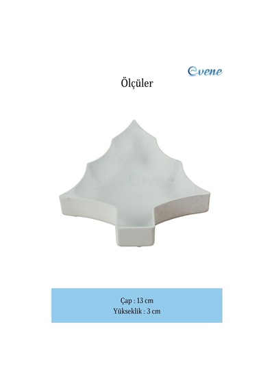 Dekoratif Kase Takı Kutusu Yüzük Kolye Kutusu Mum Tabağı Takı Organizer Ağaç Model - Beyaz