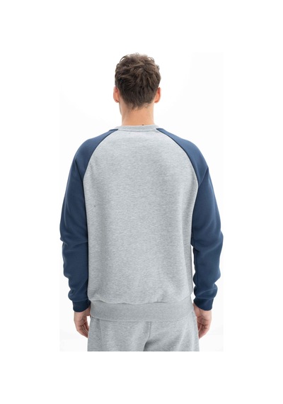 AR-MA Arma Erkek Regular Fit Baskı Yazılı Bisiklet Yaka Sweatshirt K26124600301 Gri