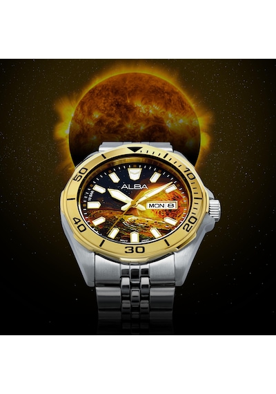 Alba Av3590x2 Erkek Saati Altın - Gri