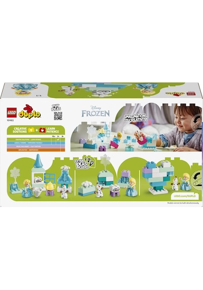 LEGO® DUPLO® | Disney Elsa ve Olaf ile Karlar Ülkesi Yaratıcı Kutusu 10462 – 2+ için Karakterler İçeren Oyuncak Yapım Seti (37P)