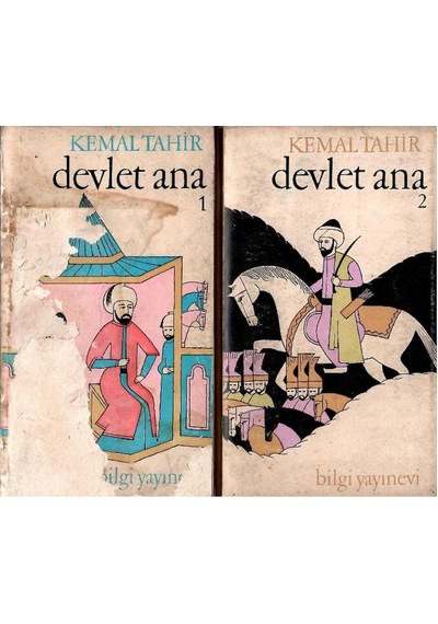 Devlet Ana 1 Ve 2 Cilt Takım - Kemal Tahir Eski Basım