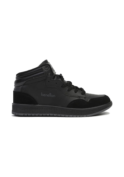 United Colors Of Benetton Benetton 30869 Erkek Günlük Sneaker Hi Ayakkabı Siyah