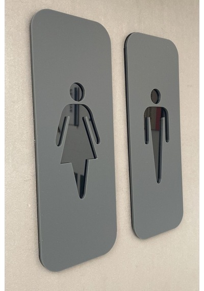 Black Cool Serisi Wc Yönlendirme Seti