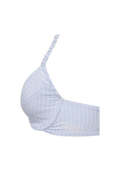 Sagaza Studio Ss6010 İnce Askılı Büstiyer Bebe Mavisi