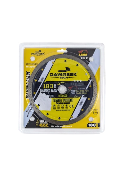 Dawreek Dt006cd 180mm Premium Sürekli Çember Pro Elmas Testere Seramik