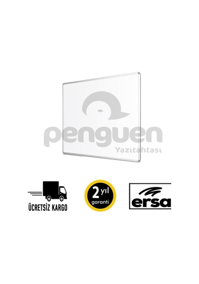 Penguen Alü Çer. Duvara Monte Manyetik Yazı Tahtası Beyaz 100X180