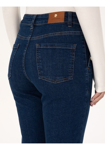 Pierre Cardin Kadın Koyu Mavi Pantolon Jean 50308440-vr032 Koyu Mavi