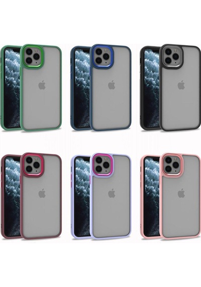 Apple Uyumlu iPhone 11 Pro Max Csk Zore Flora Kılıf-rose Gold