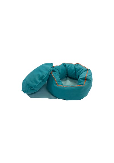 Zishtekstil Cool Pet Kedi & Köpek Yatağı Ayrı Kullanılabilir Minderli 45x45 CM