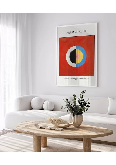 Çerçevesiz Poster Hilma Af Klint Kuğu 2