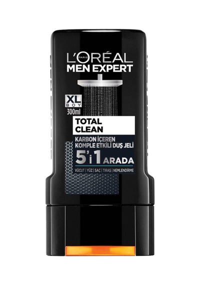 L'oréal Paris Men Expert Total Clean 5'i 1 Arada Kömürlü Duş Jeli 300 Ml 4 Adet Diğer